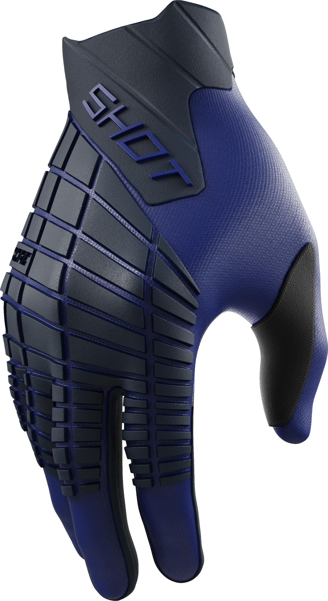 Shot Core Max Motocross Handschuhe blau 11 Abbildung 1
