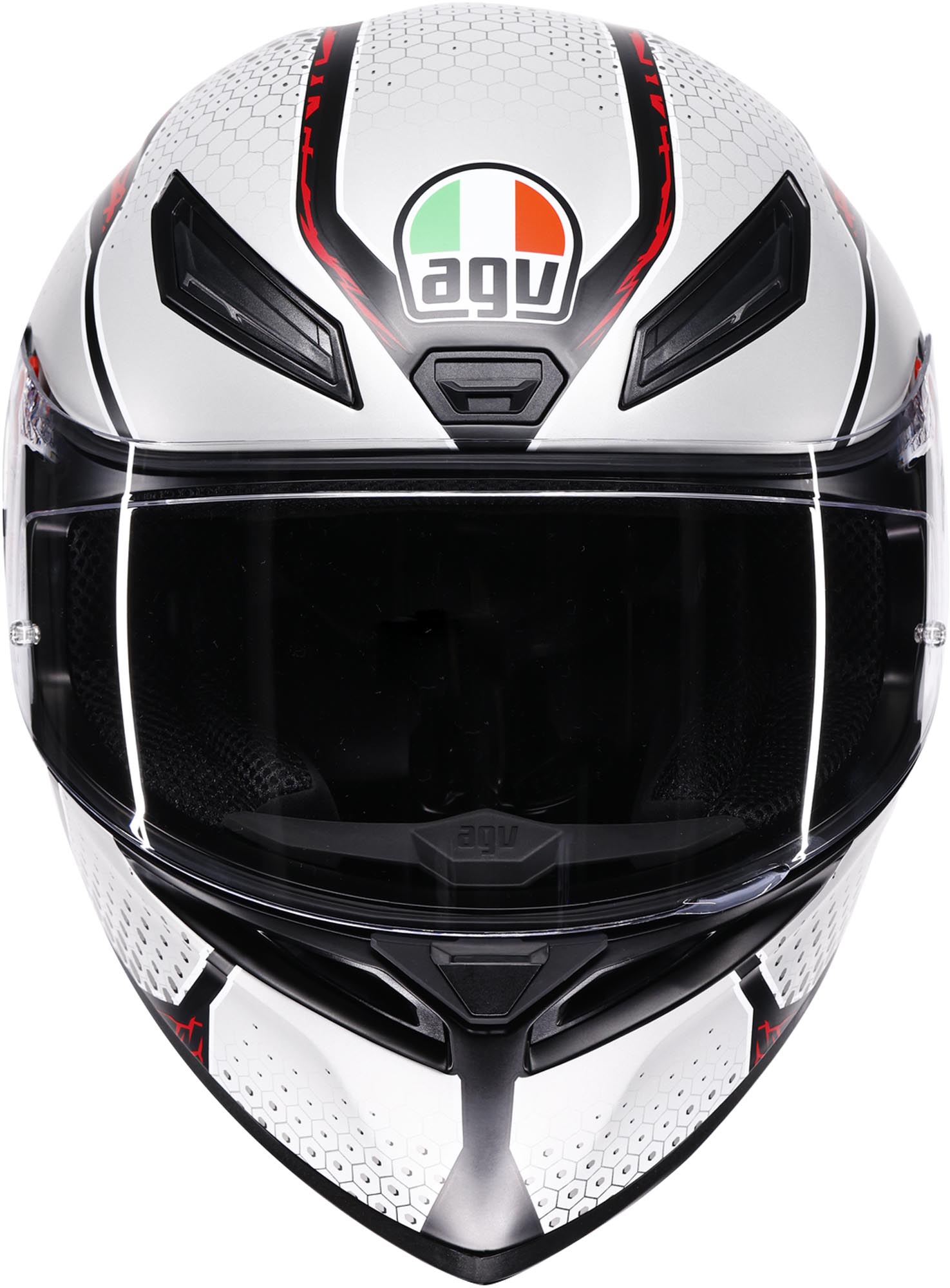 AGV K1 S Speedarmor Casque Noir/Gris/Rouge M (57/58) Figure 2