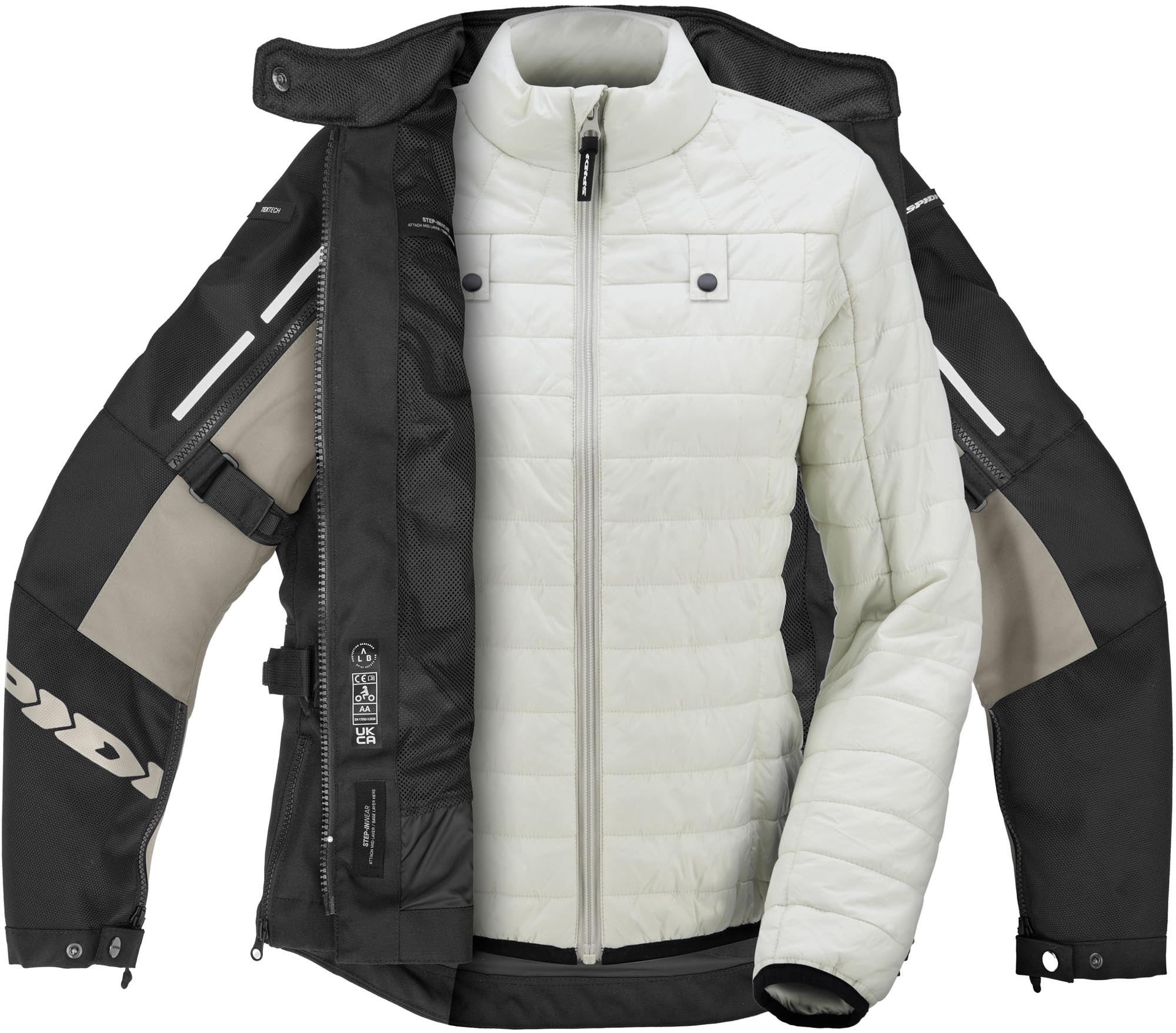 Spidi Thermal Dames motorfiets textieljas 2XL Figuur 3
