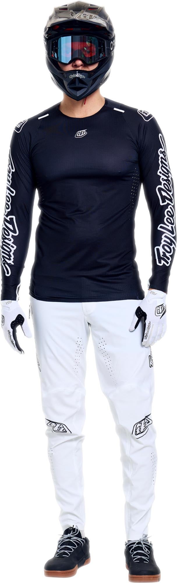 Troy Lee Designs Sprint Ultra LS Mono Bicycle Jersey black XXL Figure 10