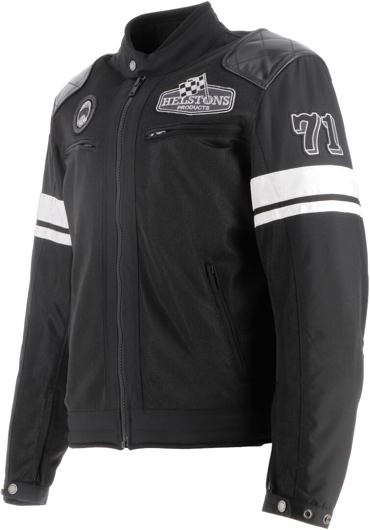Helstons Revolte Air Motorcycle Textile Jacket black L Figure 3