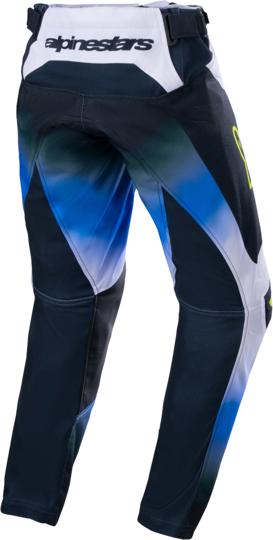 Alpinestars Racer Push Pantaloni de motocross pentru tineret Negru/Albastru/Alb 22 Figura 2