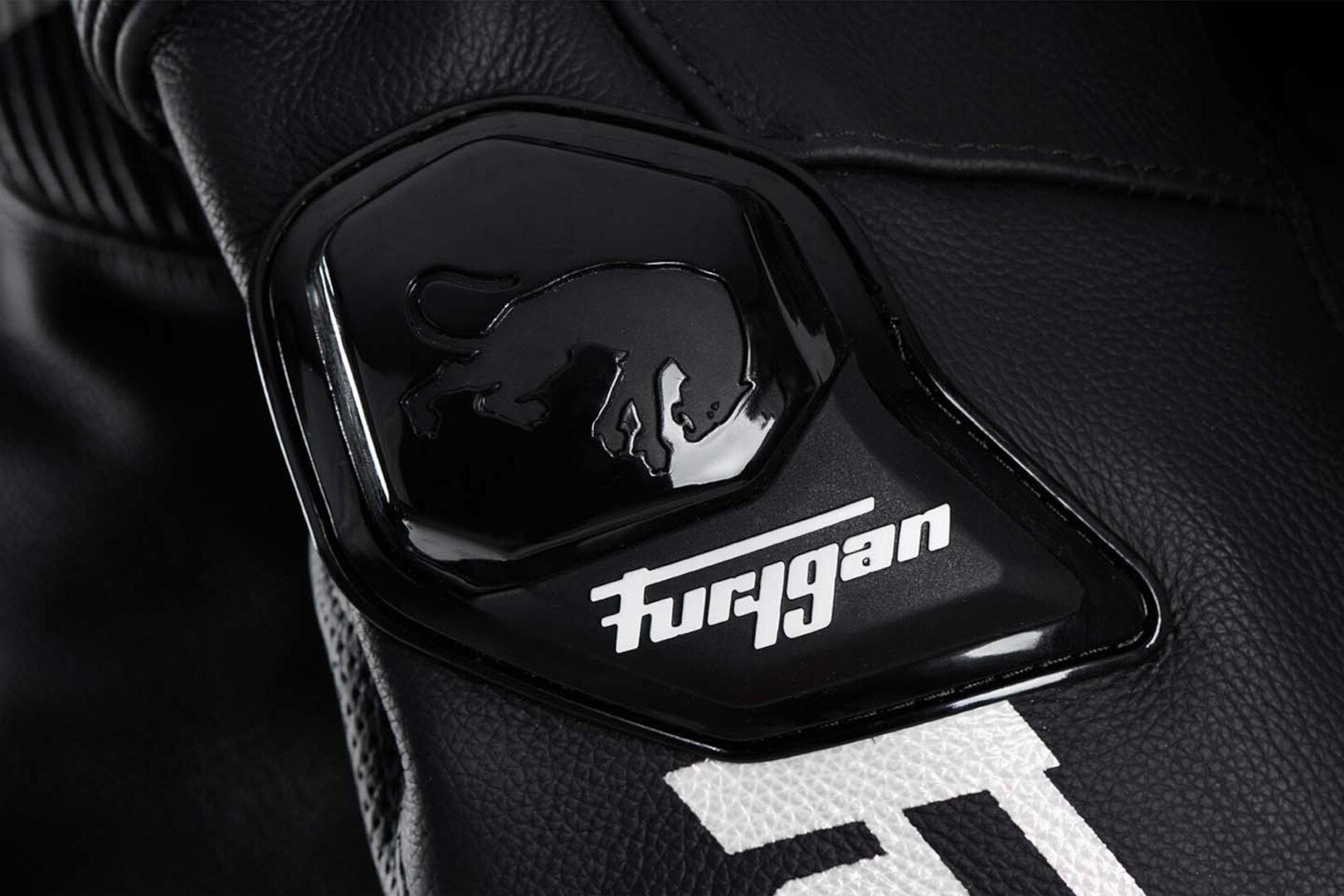 Furygan Raptor Evo 3 Motorfiets lederen jas zwart/wit XXL Figuur 8