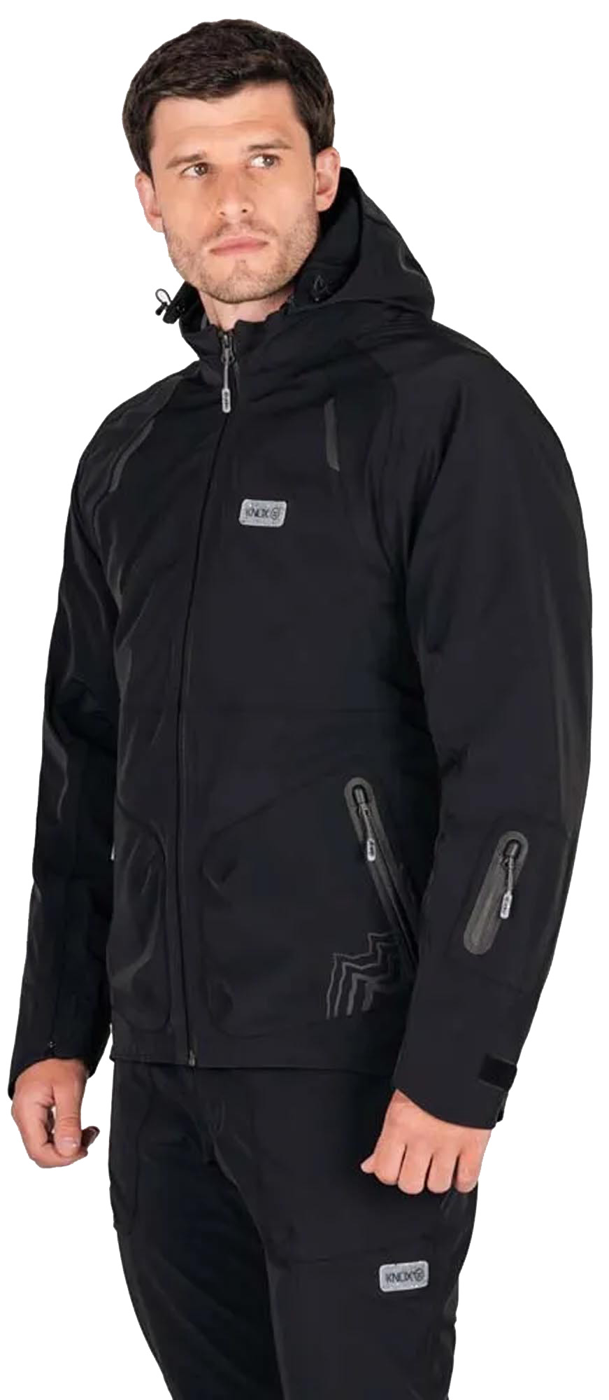 Knox Modra waterproof Motorcycle Textile Jacket black L Figure 2