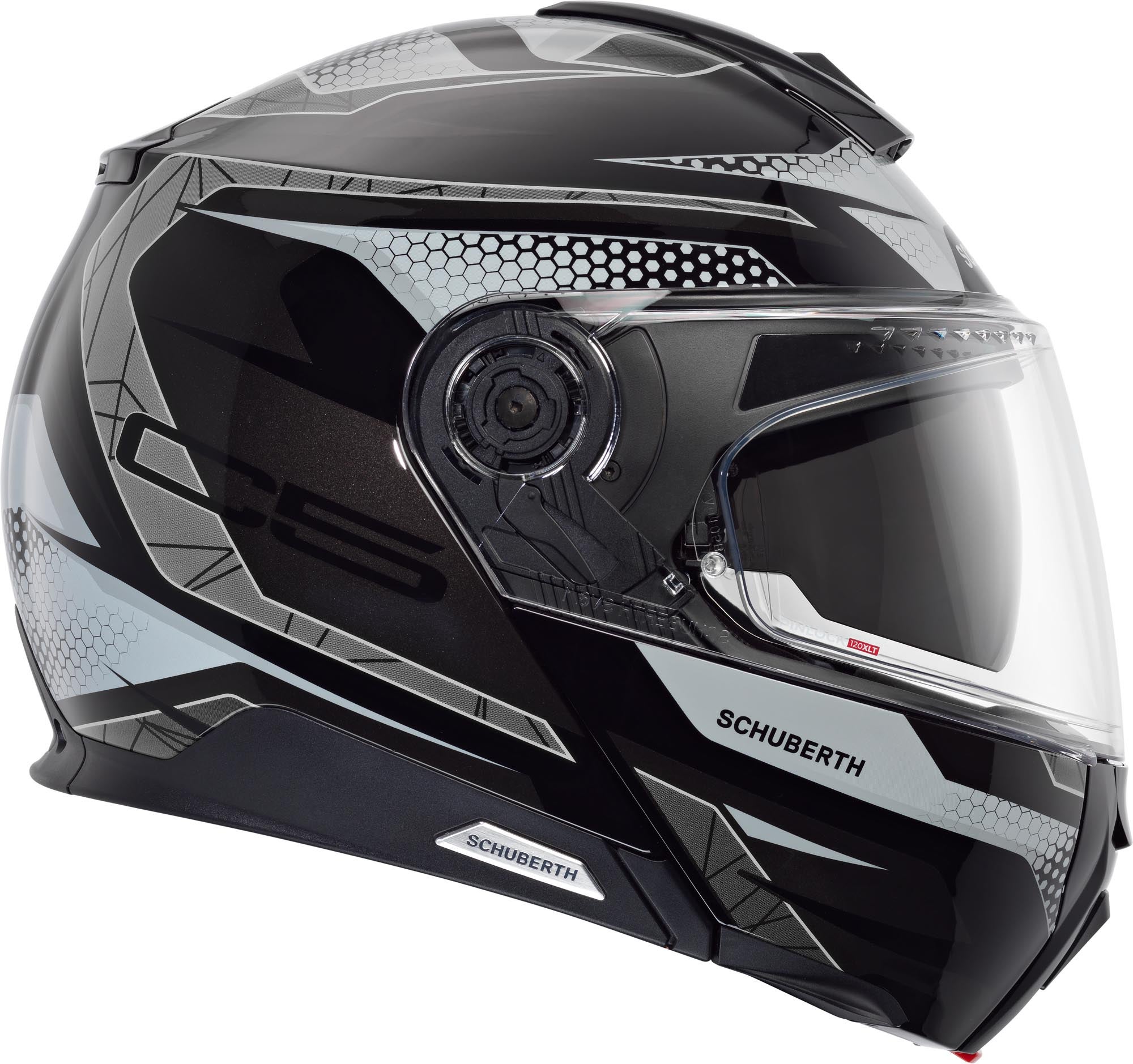 Schuberth C5 Velocity Hjelm grå L (59) Figur 4