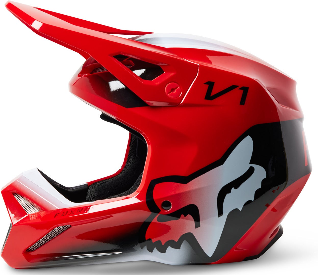 FOX V1 Toxsyk Motocross Helm rot M (57/58) Abbildung 5