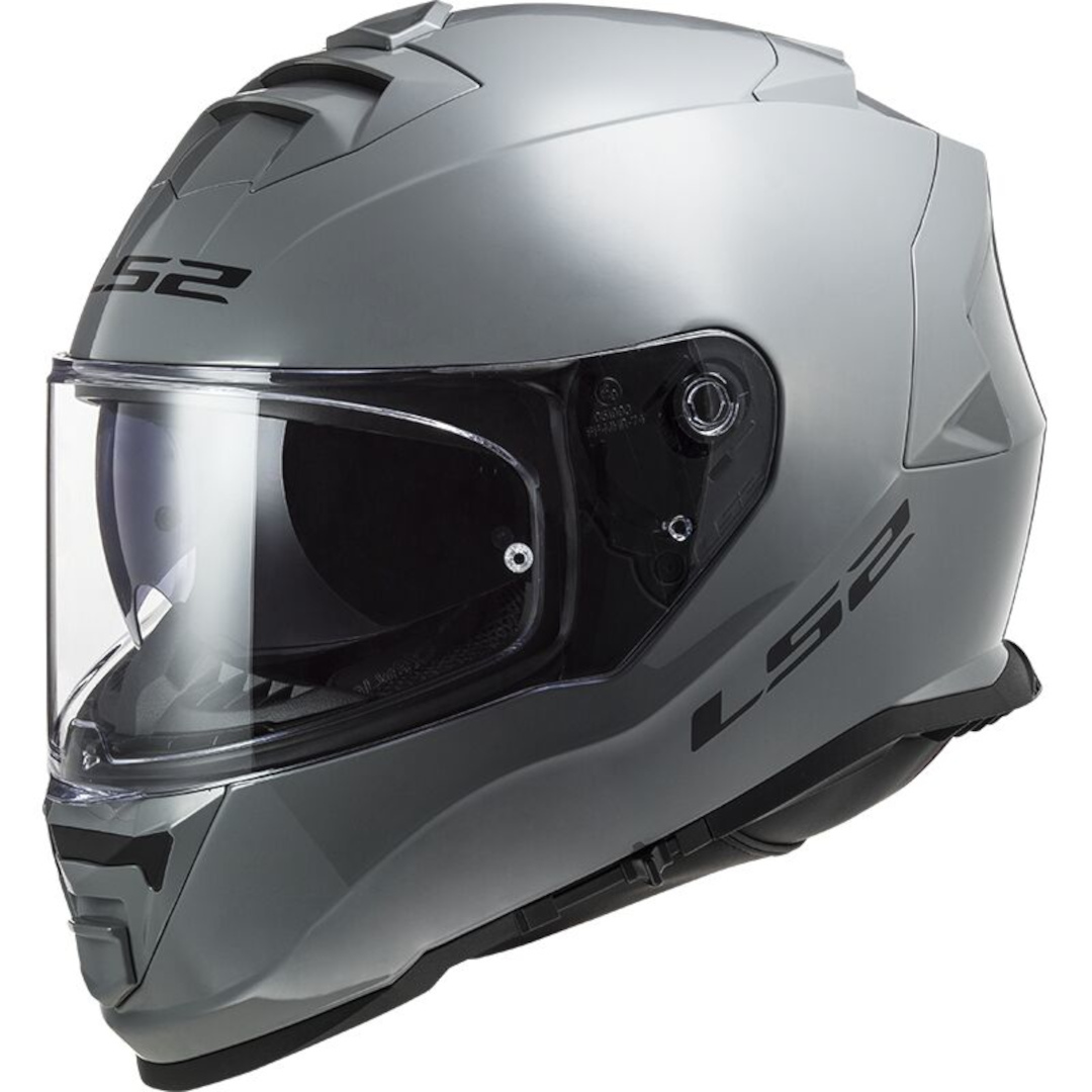 LS2 FF800 Storm Solid ヘルメット グレー XL(61/62) 図1