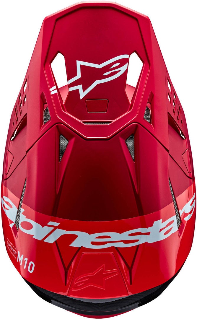 Alpinestars Supertech S-M10 Flood 2024 Motocross Helmet red M (57/58) Figure 2