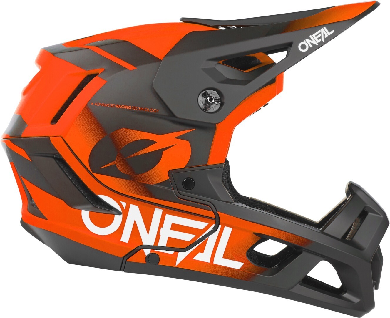 Oneal SL1 Strike Downhill Hjälm svart matt/röd/vit Man (57/58) Figur 3
