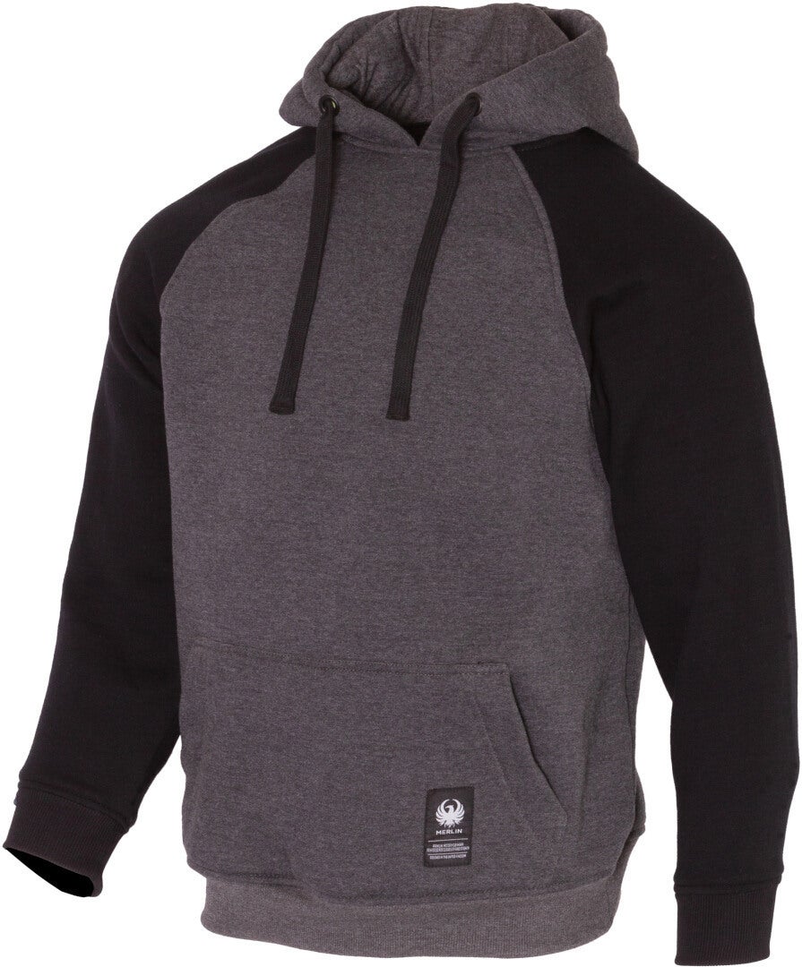 Merlin Stealth Pro D3O Sweat à capuche de moto Gris/Noir XXL Figure 1