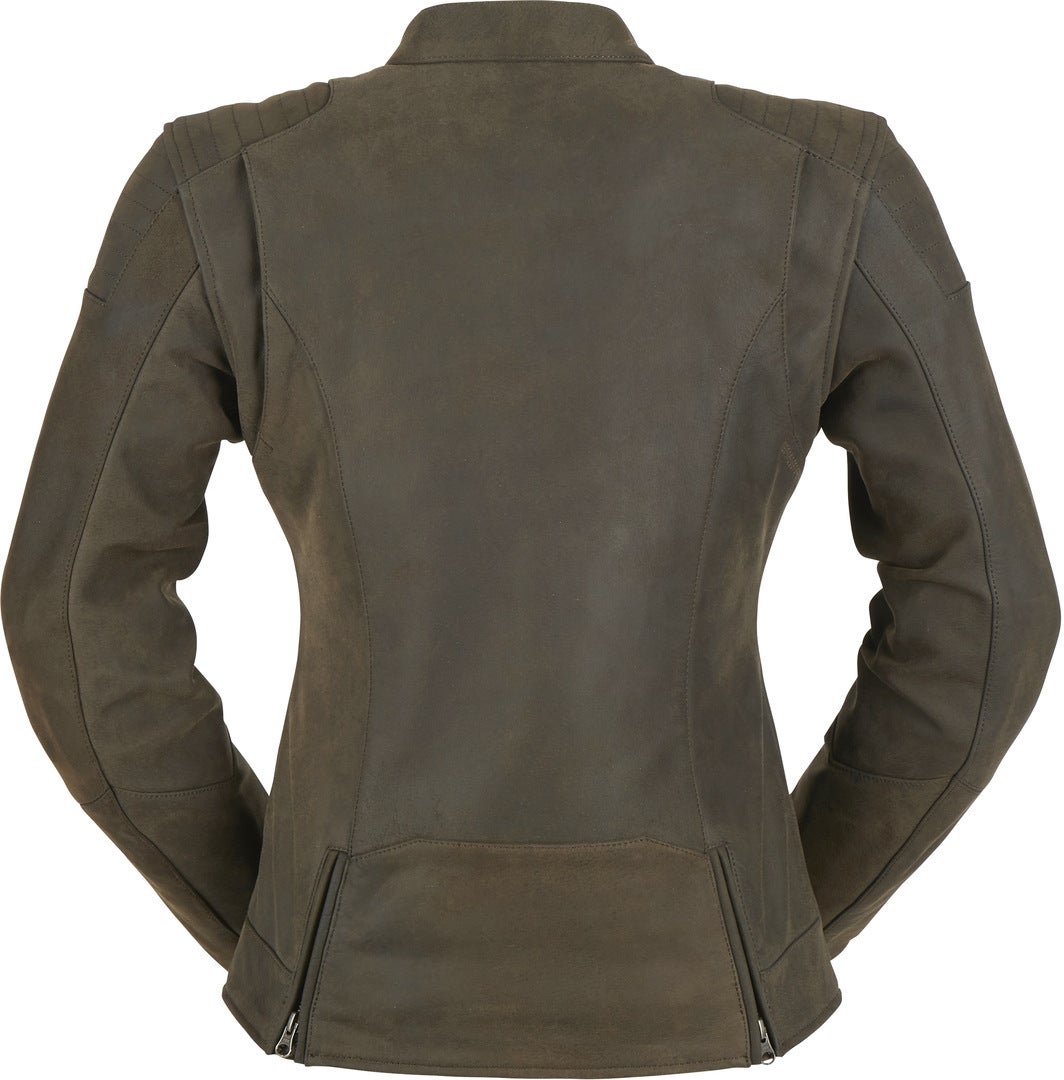 Furygan Debbie Damen Motorrad Lederjacke braun L Abbildung 3