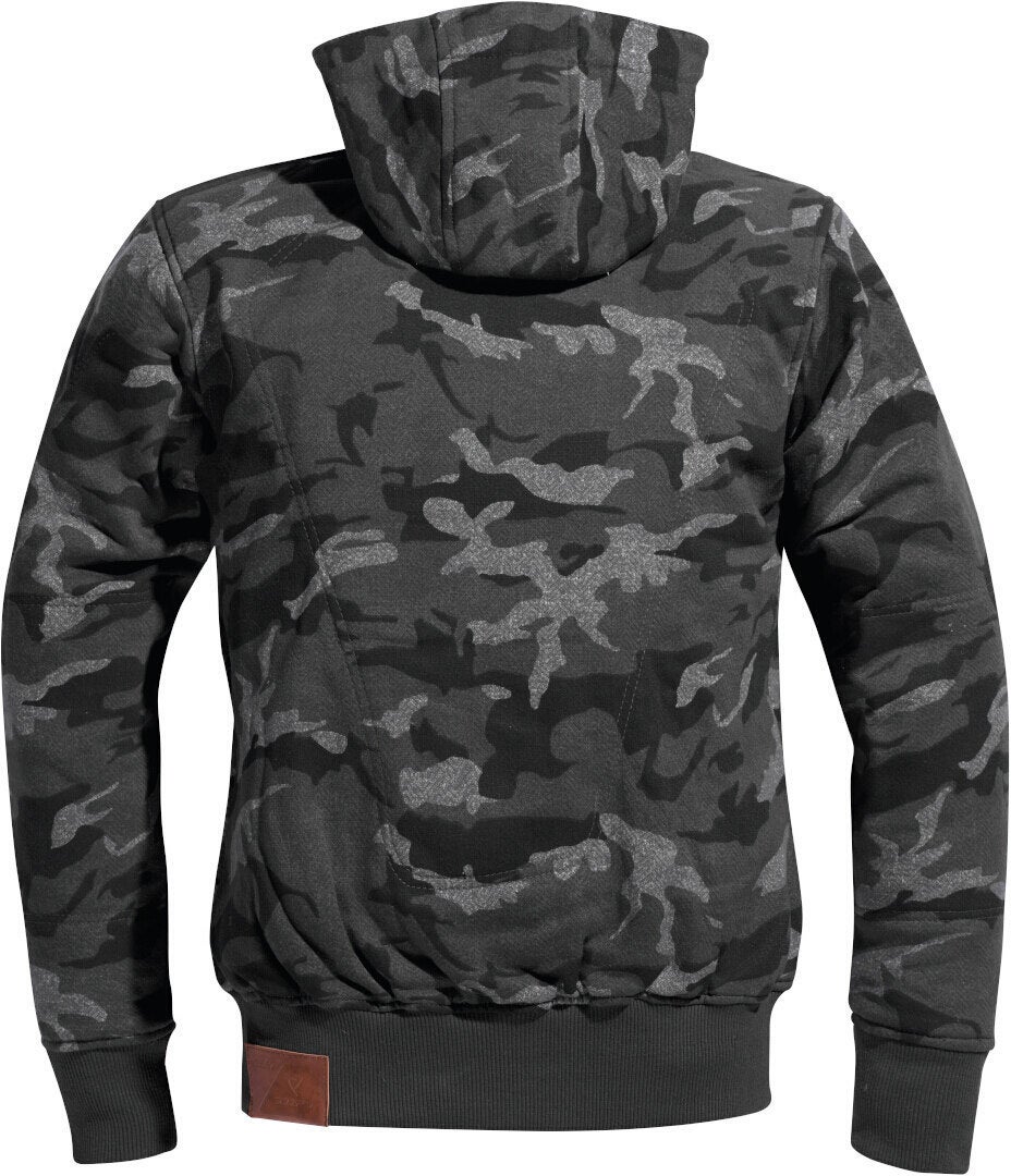 DIFI Downtown Camo レディースオートバイジップパーカー 46 図2