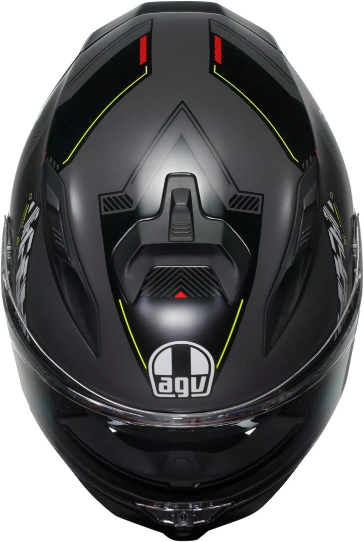 AGV K7 Kyber Hjälm svart matt/gul XXL (63/64) Figur 3