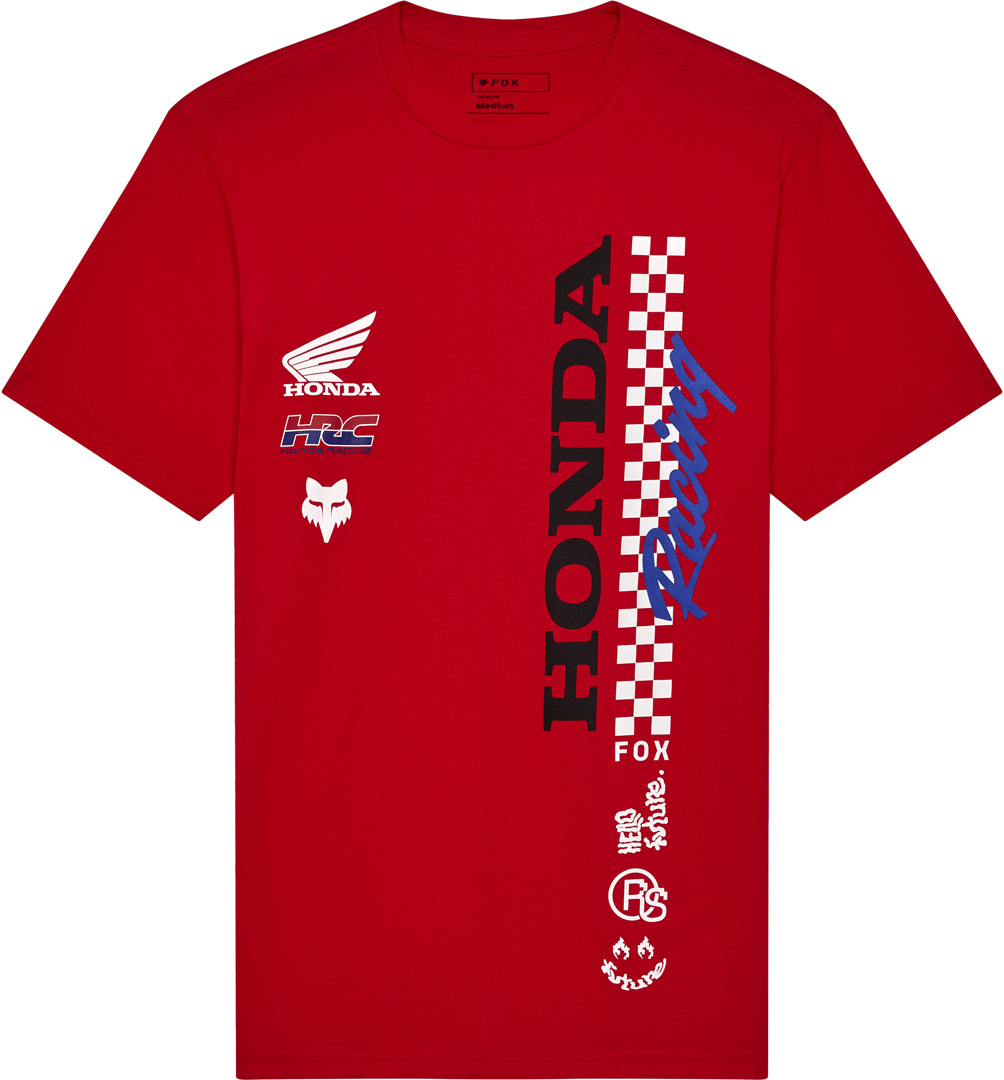 FOX Honda T-Shirt rot M Abbildung 1