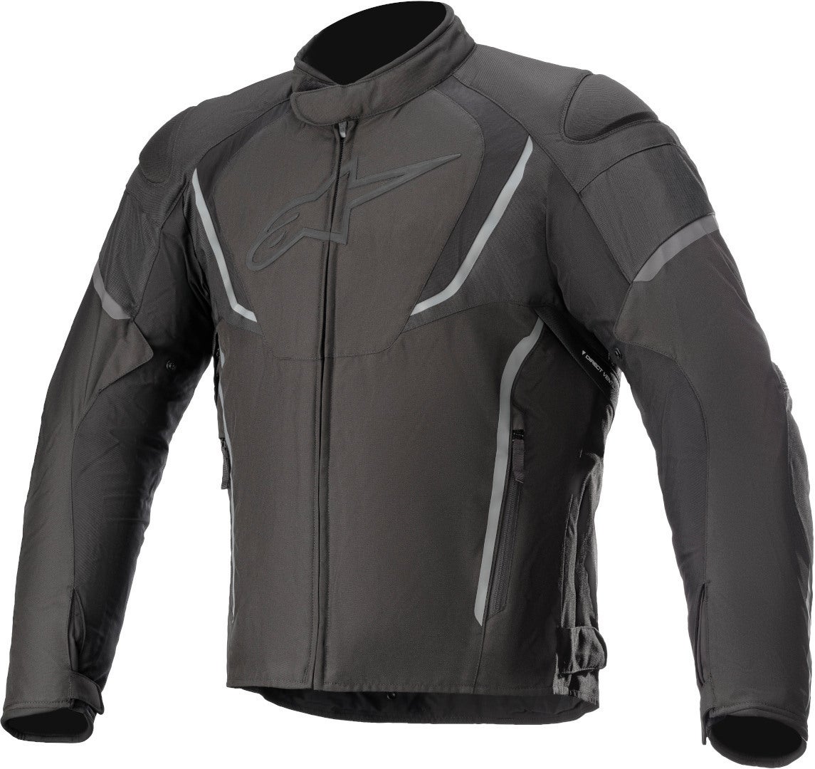 Alpinestars T-Jaws V3 Nepropustná textilní bunda Černý/černý 4XL Obrázek 1