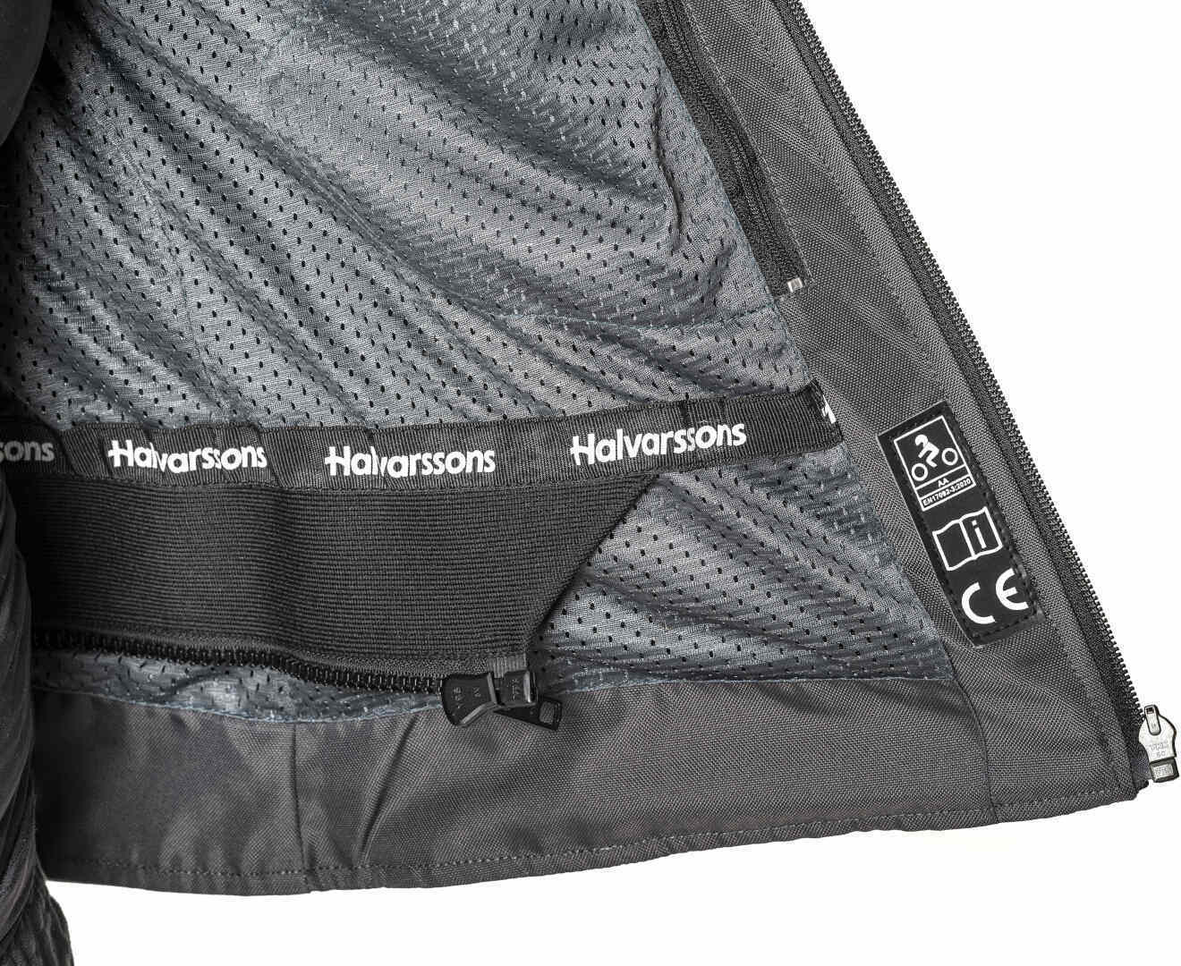 Halvarssons Arvika Motorcycle Textile Jacket grey/black 56 Figure 4