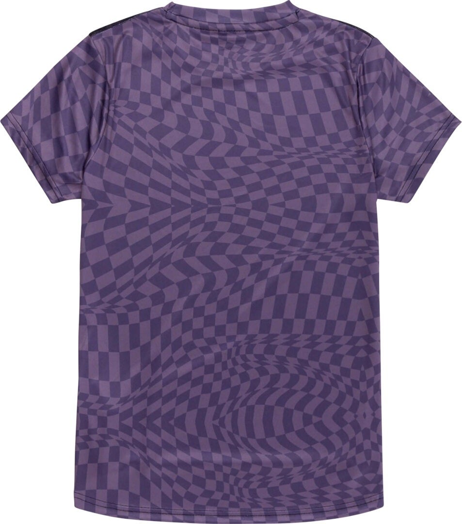Troy Lee Designs Lilium SS Twisted Checkers Ladies Maillot de vélo violet L Figure 4
