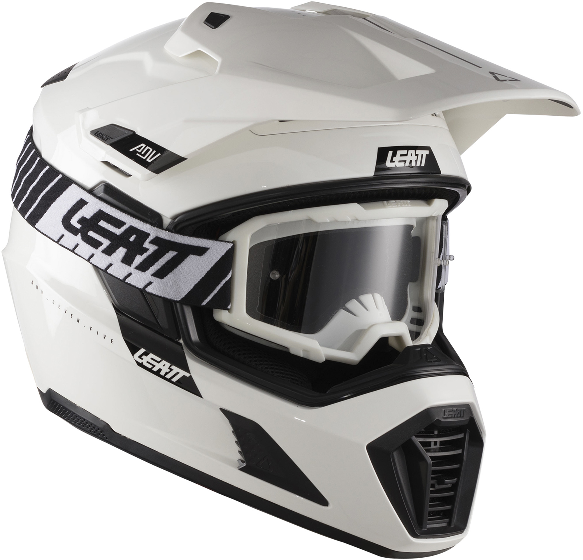 Leatt ADV 7.5 Helmet with Goggles white L (59/60) Figure 2