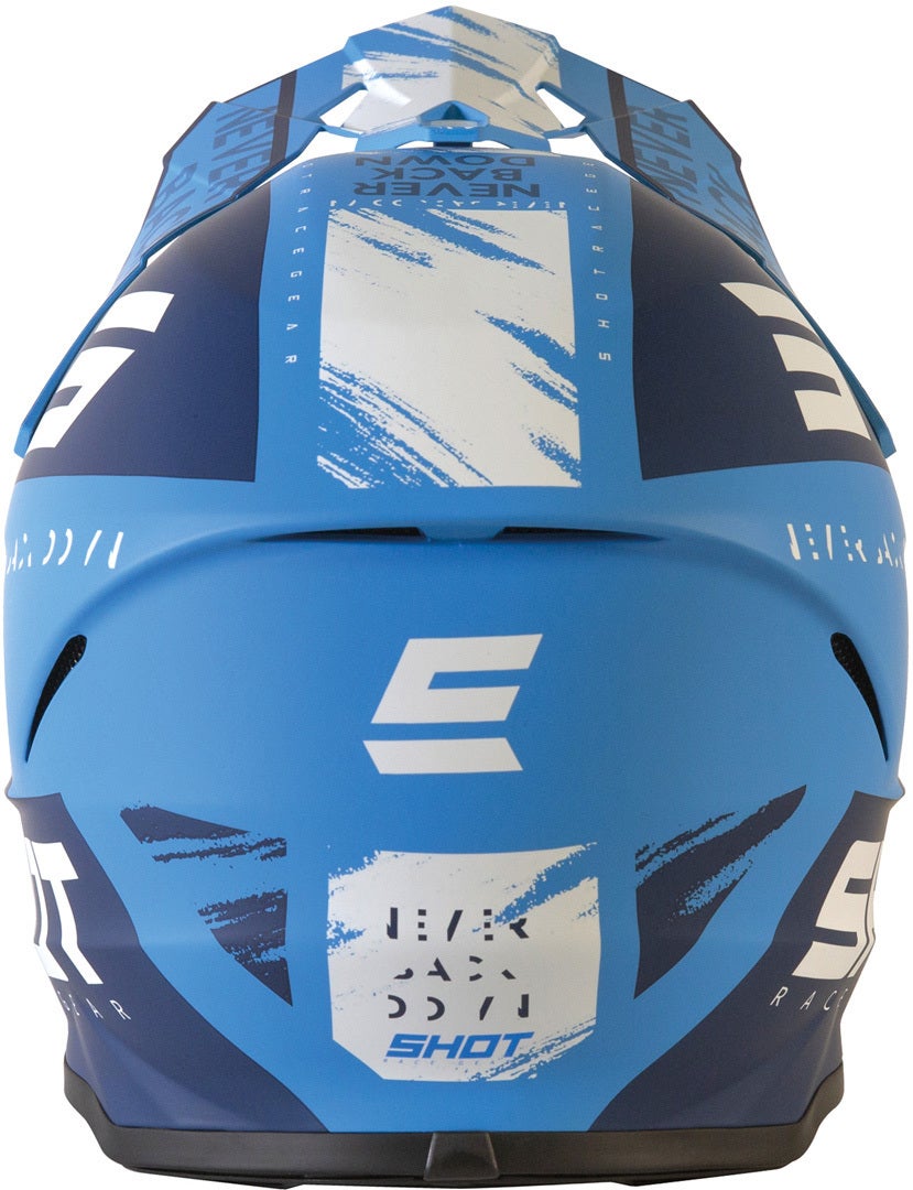 Shot Furious Draw Casco Motocross blu S (55/56) Figura 2