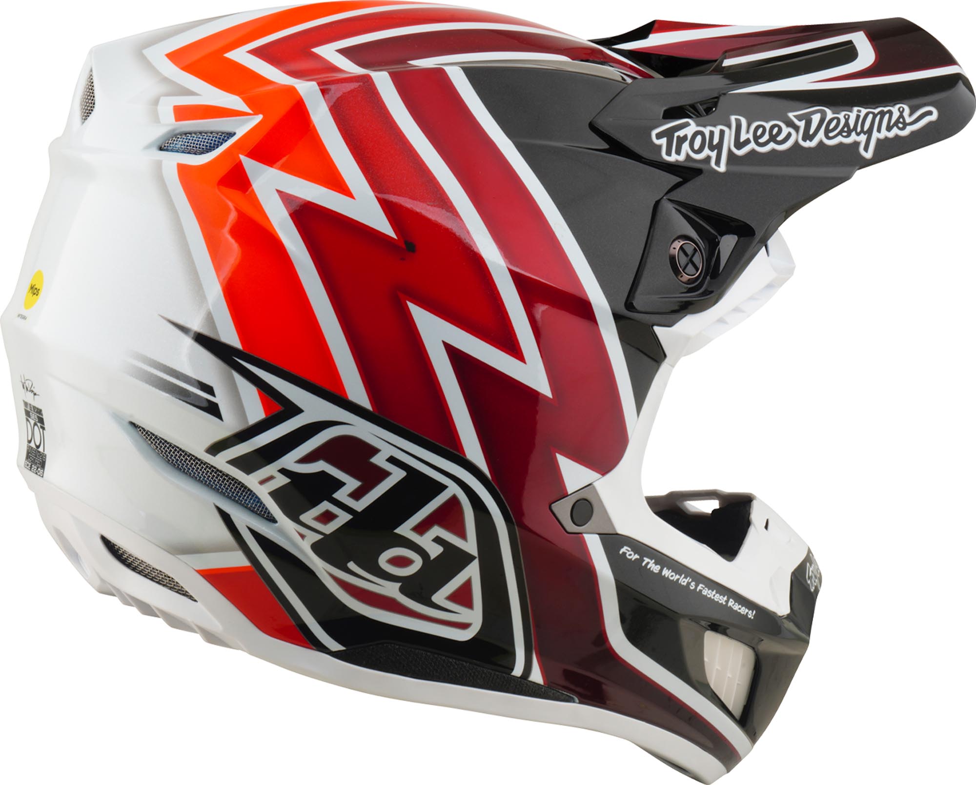 Troy Lee Designs SE5 Composite MIPS Boltz Casco de motocross S (55/56) Figura 4