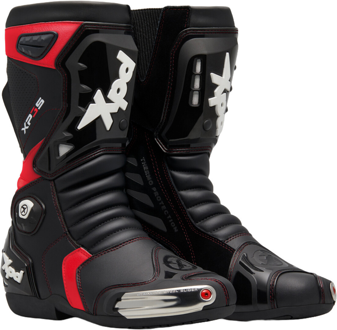 XPD XP3-S Motorcykel støvler sort/rød 48 Figur 2
