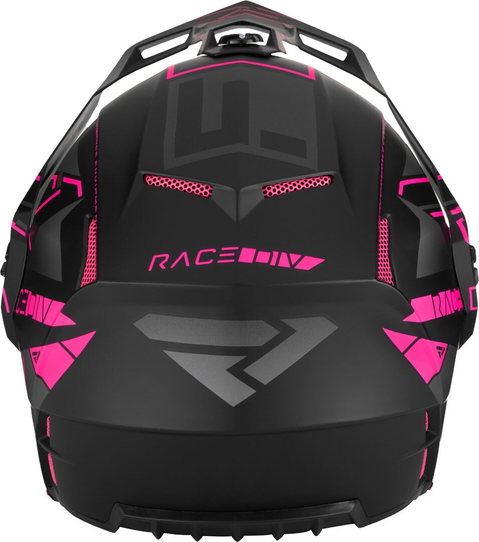 FXR Clutch X Evo Snescooter hjelm sort mat/pink M (57/58) Figur 5