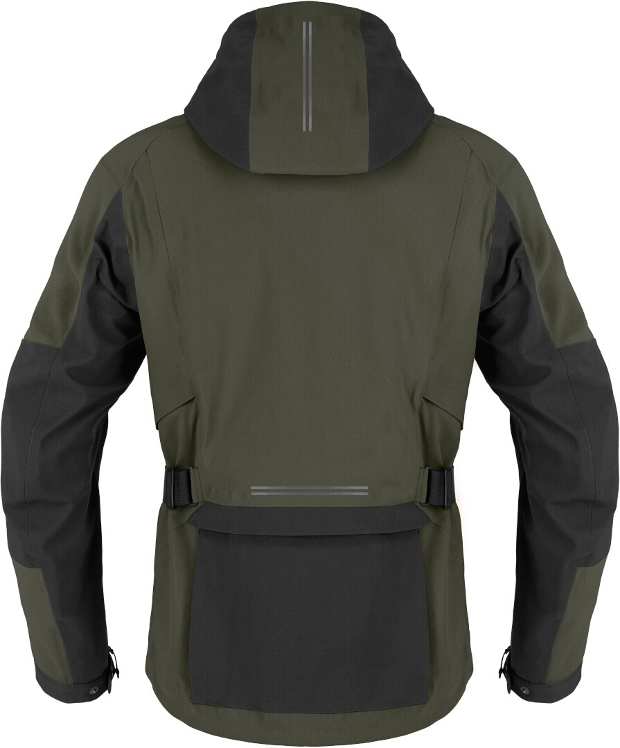 Spidi Mission-V H2Out waterproof Motorcycle Textile Jacket dark green L Figure 2