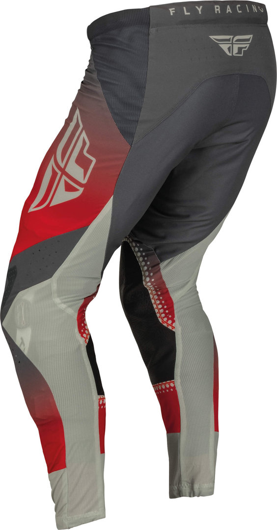 Fly Racing Lite 2023 Pantaloni de motocross Gri/Roșu 38 Figura 2