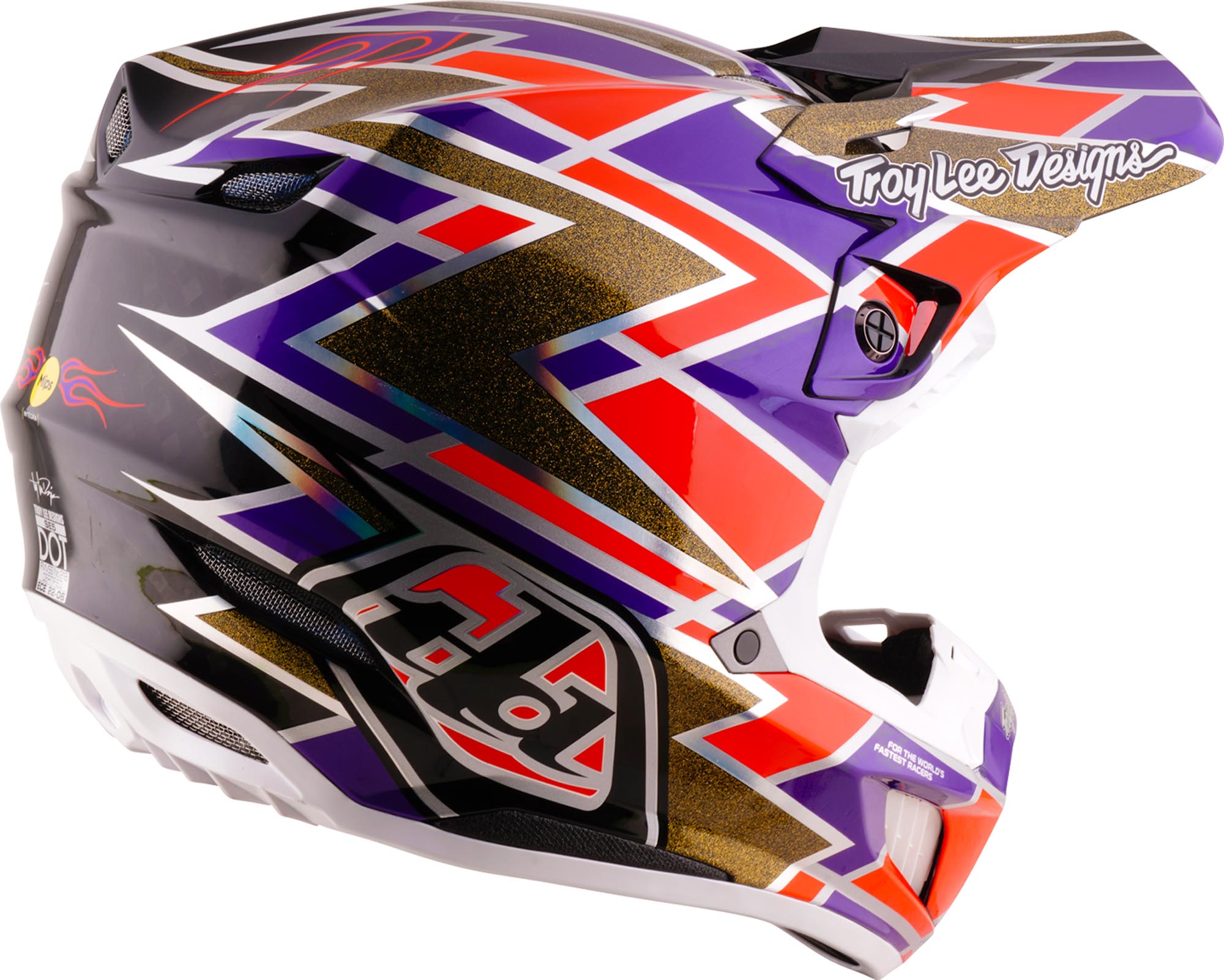 Troy Lee Designs SE5 Carbon MIPS Flush Motocross Helmet XL (60/61) Figure 4