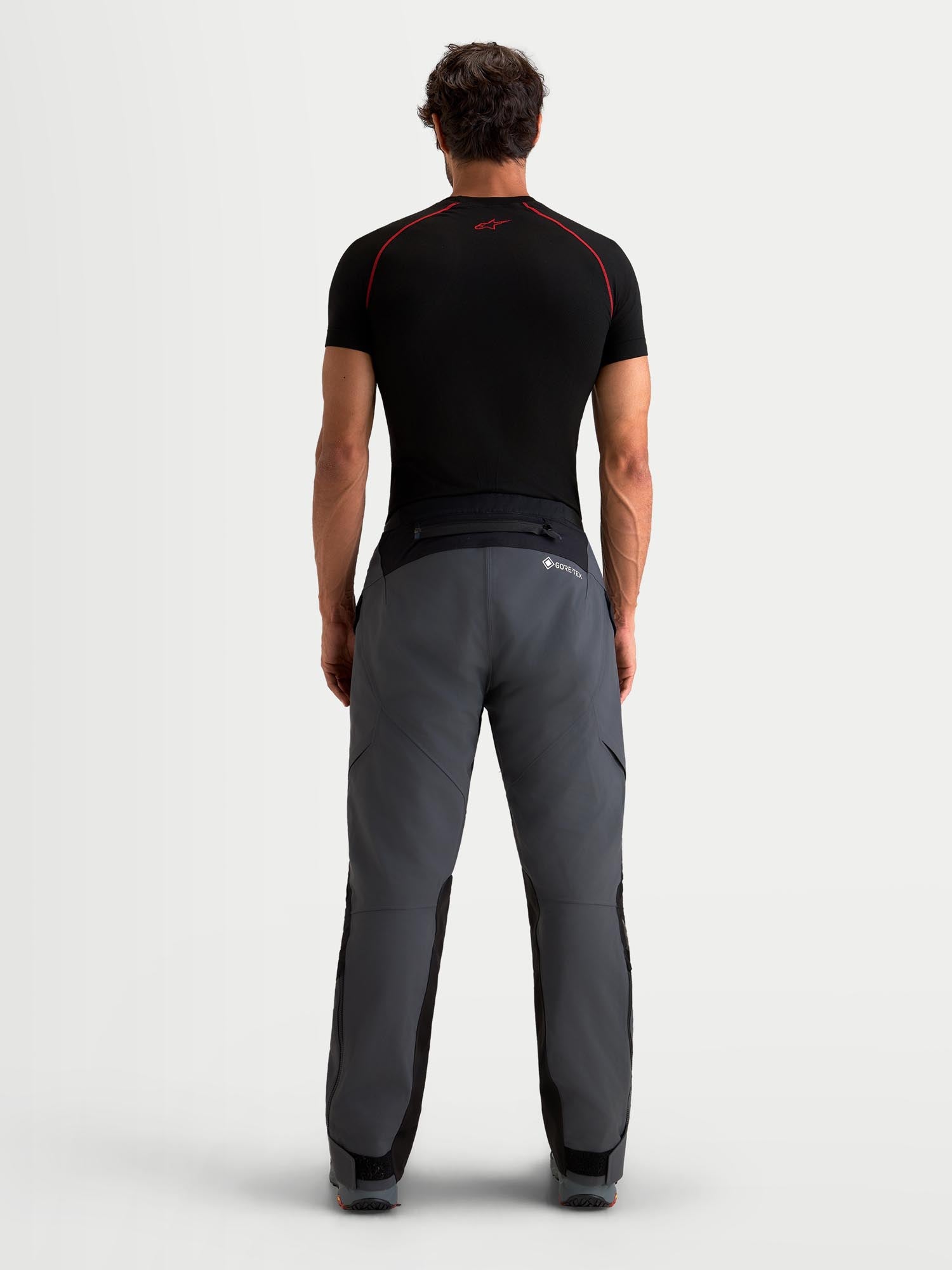 Alpinestars ST-7 V2 2L Gore-Tex Pantalon textile de moto imperméable Gris/Noir 3XL Figure 6