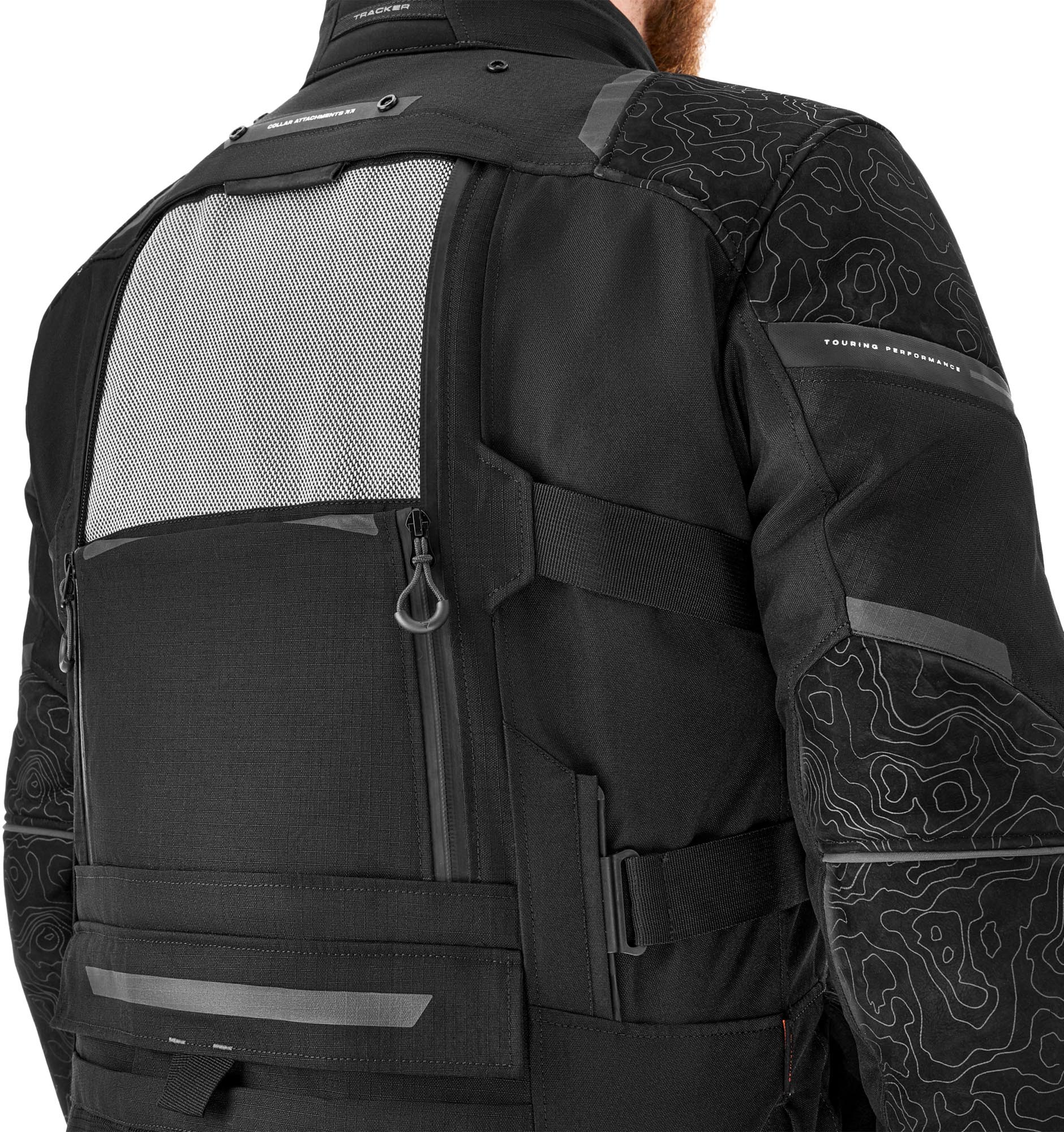 SHIMA Tracker Motorcycle Textile Jacket black 4XL Figure 8
