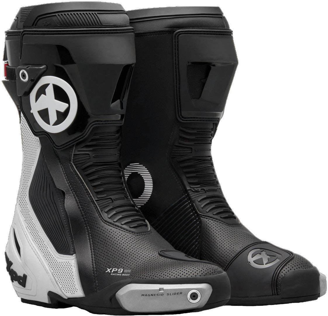 Side view of XPD XP9-S Air perforated Motorcycle Boots