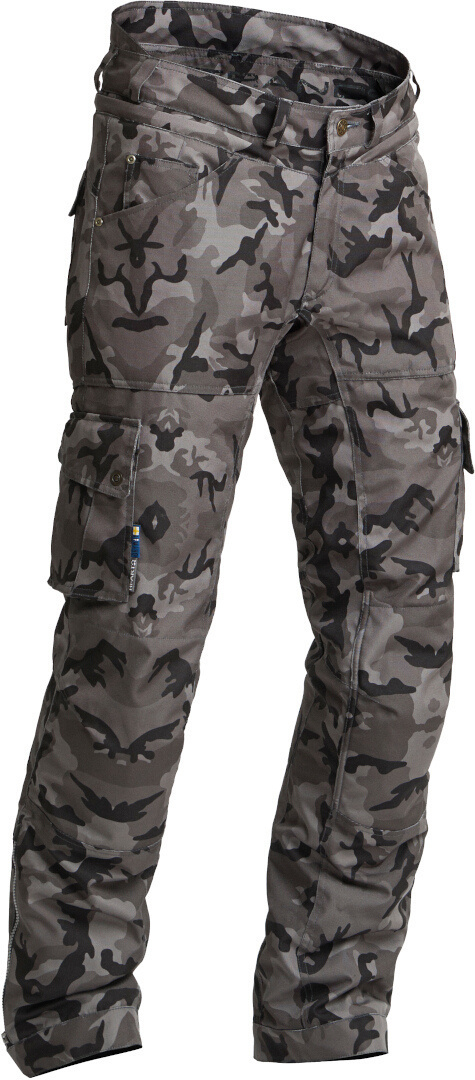 Lindstrands Zion pantaloni impermeabili pentru textile de motocicletă Camuflaj 50 L30 Figura 1