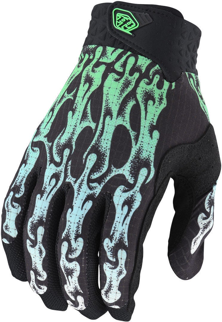Troy Lee Designs Air Slime Hands Motocross handsker grøn/sort XL Figur 1