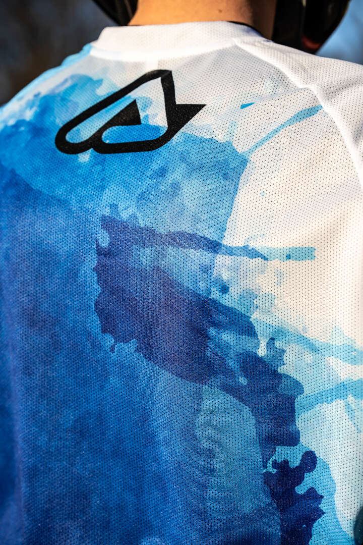 Acerbis J-Windy Vented Watermark Motokrosový dres modrobílá XL Obrázek 2