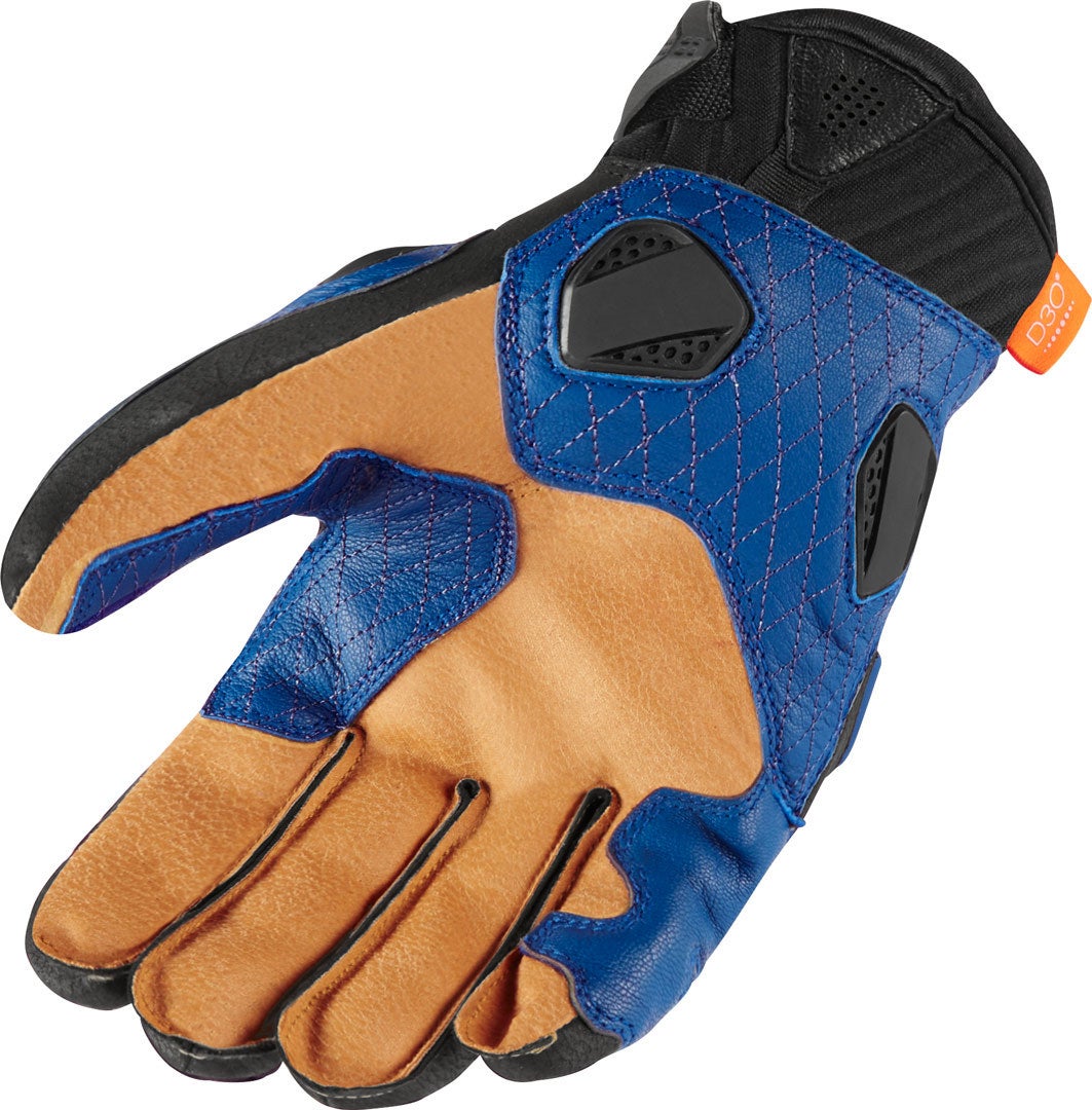 Icon Hypersport Short Luvas preto/azul L Figura 2