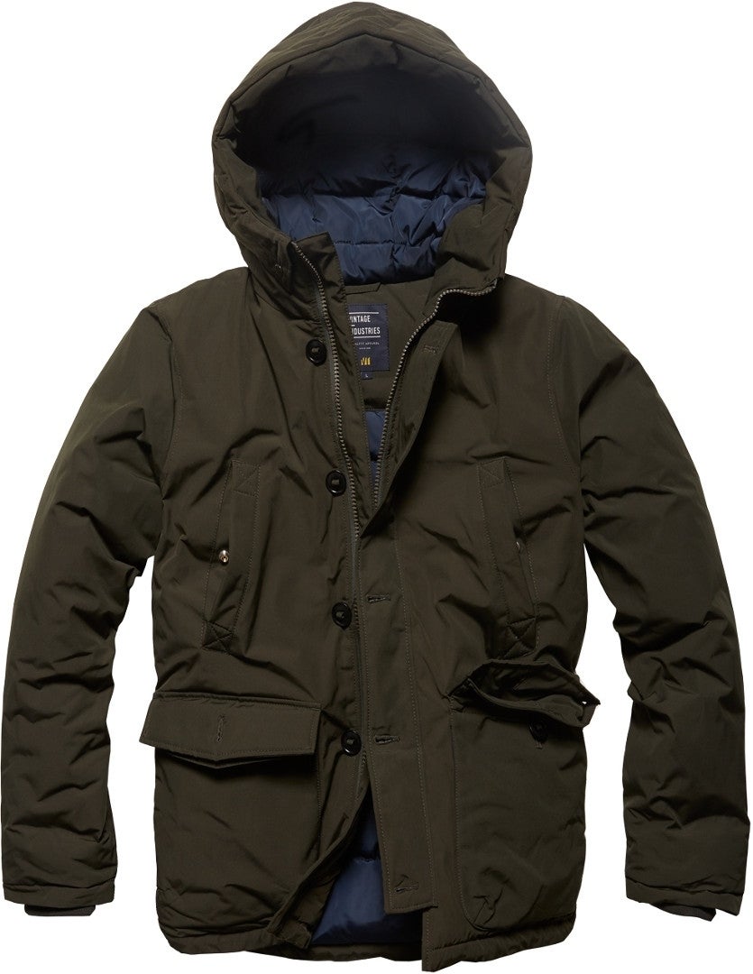 Vintage Industries Hawker Parka olive L Figure 1