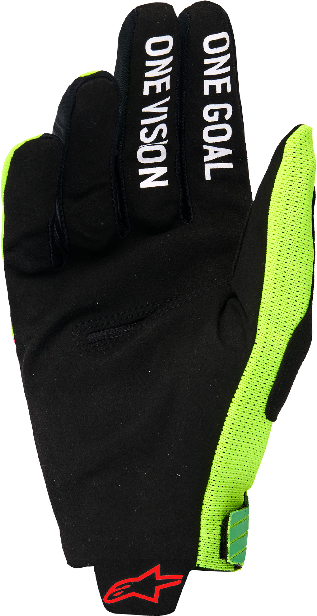 Alpinestars Radar Pro Mănuși de motocross verde/galben/roz 2XL Figura 2