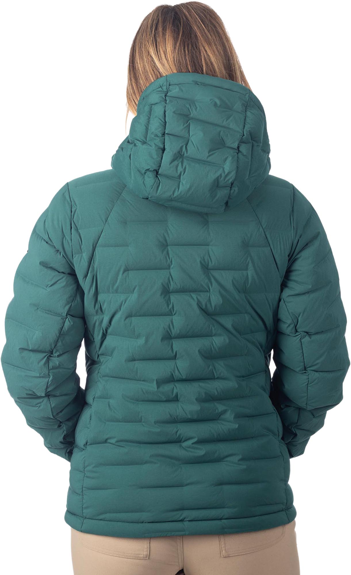 Klim Luna Stretch Dames Donsenjas groen XL Figuur 3