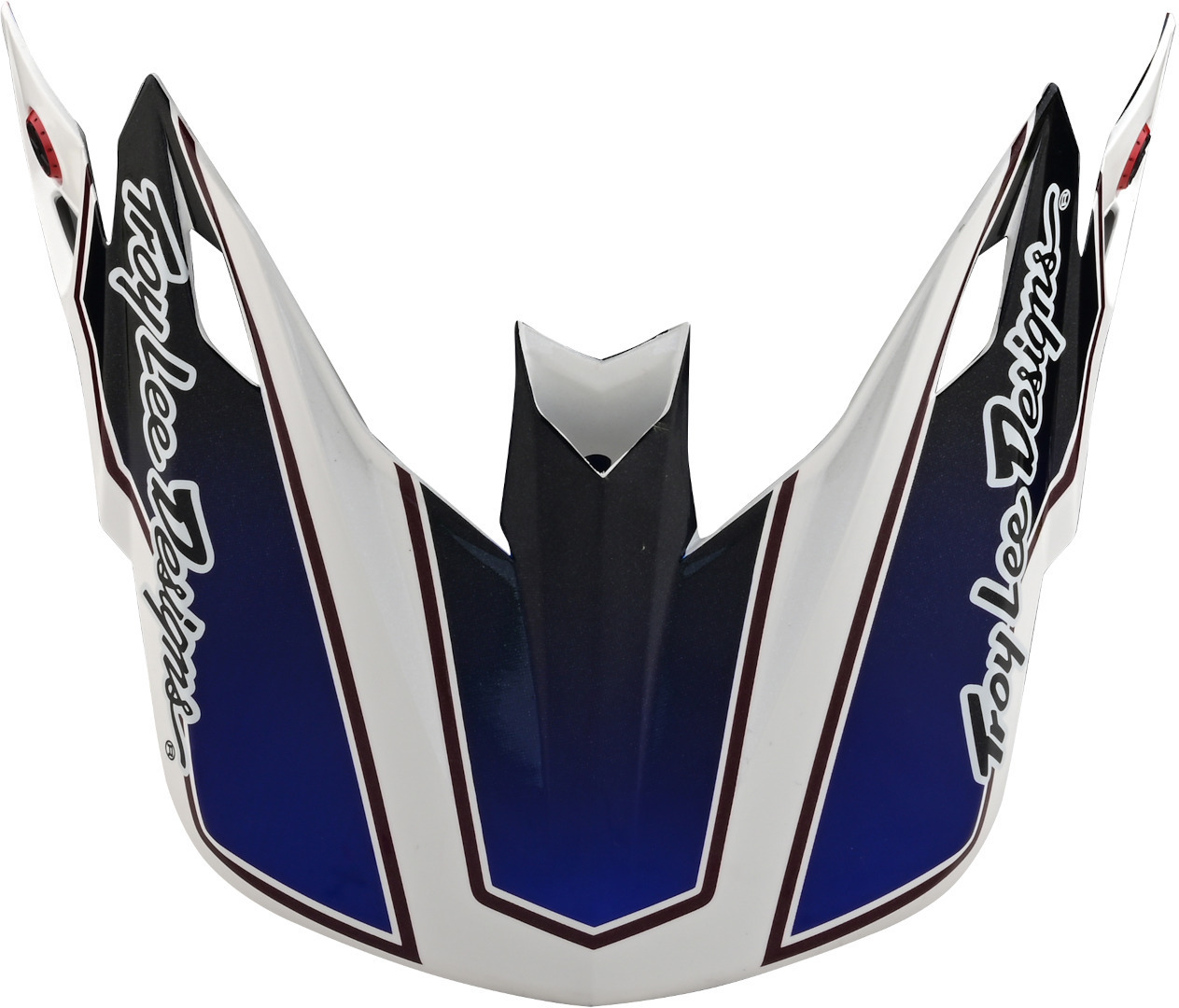 Troy Lee Designs SE5 Team Vârful Casca alb/negru Figura 1