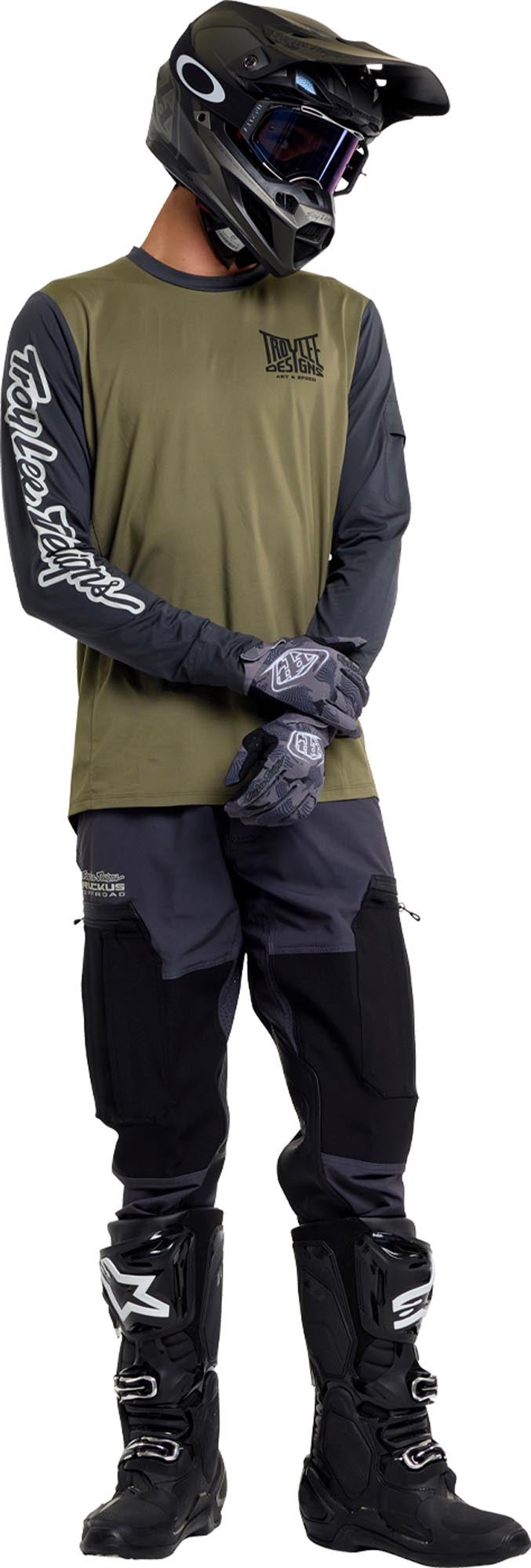 Troy Lee Designs Ruckus Offroad Mono Motocross Hose carbon 36 Abbildung 8