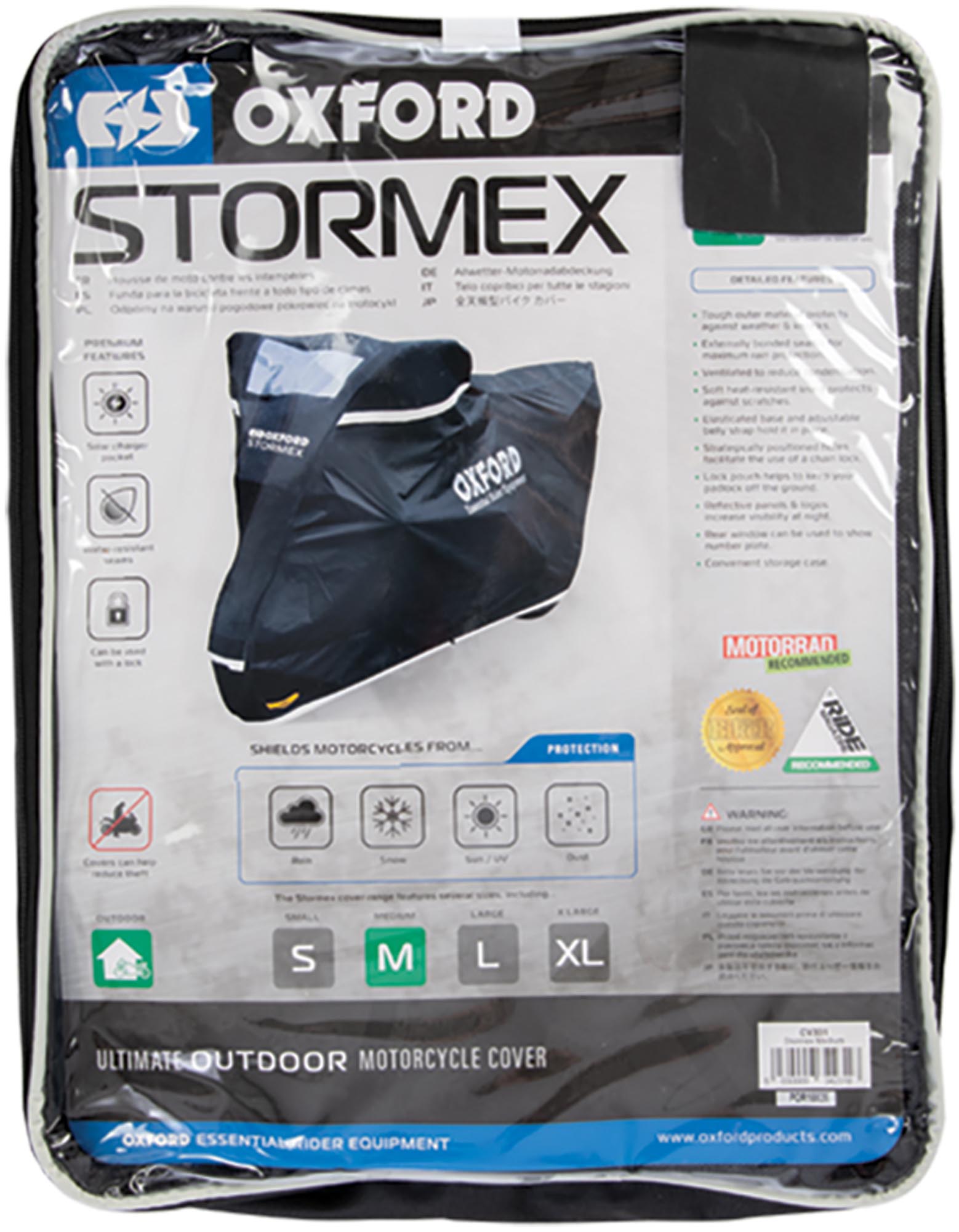 Oxford Stormex Motorcycle Cover L Figure 2