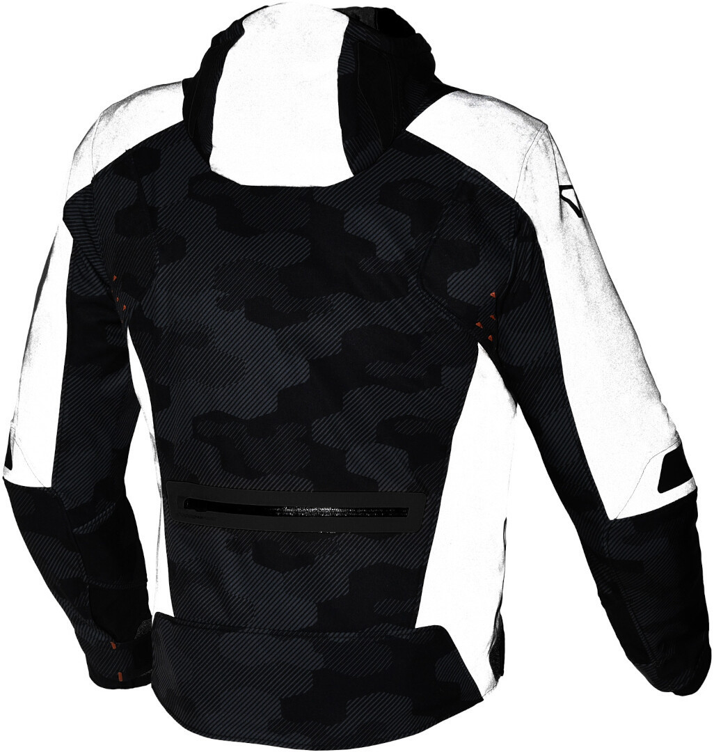 Macna Angle Camo waterproof Motorcycle Textile Jacket black/grey M Figure 4
