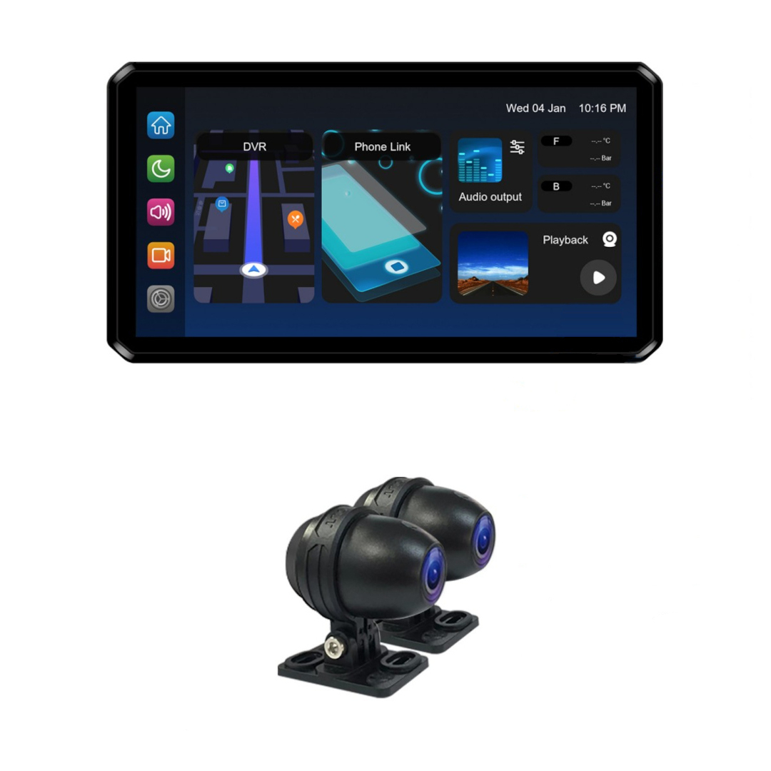 AlienRider M2 Pro Motorcycle Multimedia System + Camaras Main article Figure 1