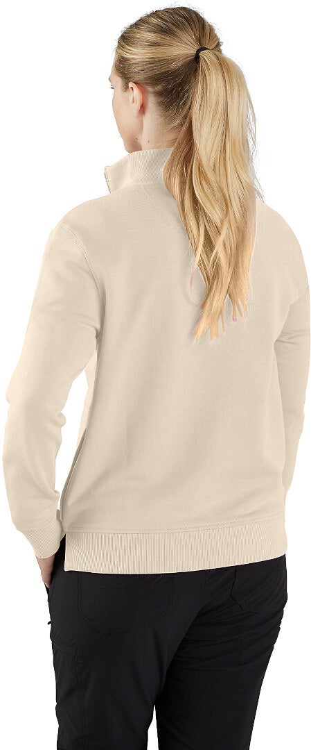 Carhartt Relaxed Fit Half Zip Dame Sweatshirt Fløde XL Figur 2