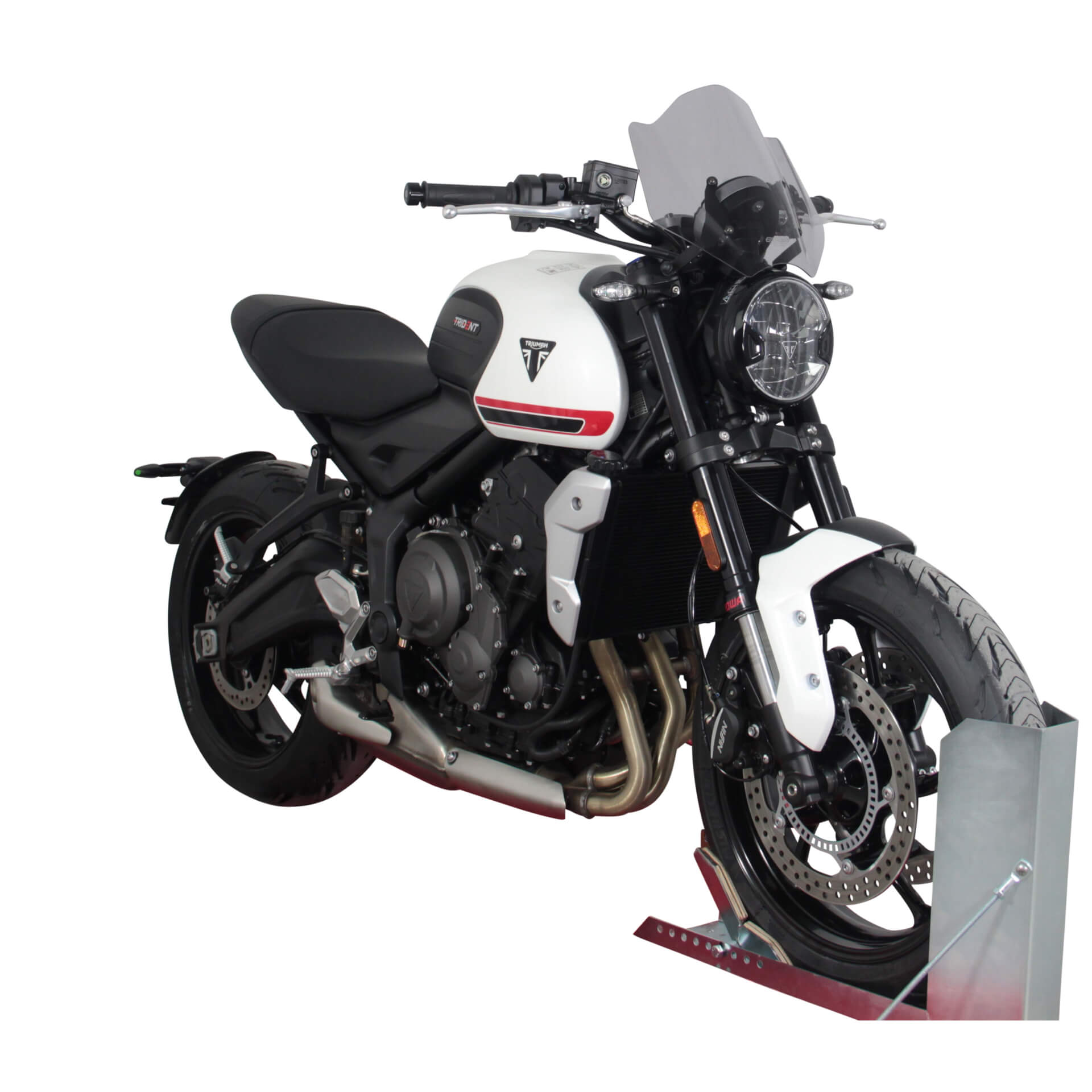 MRA Sportscheibe Trident 660 2021- Gri fum Figura 4