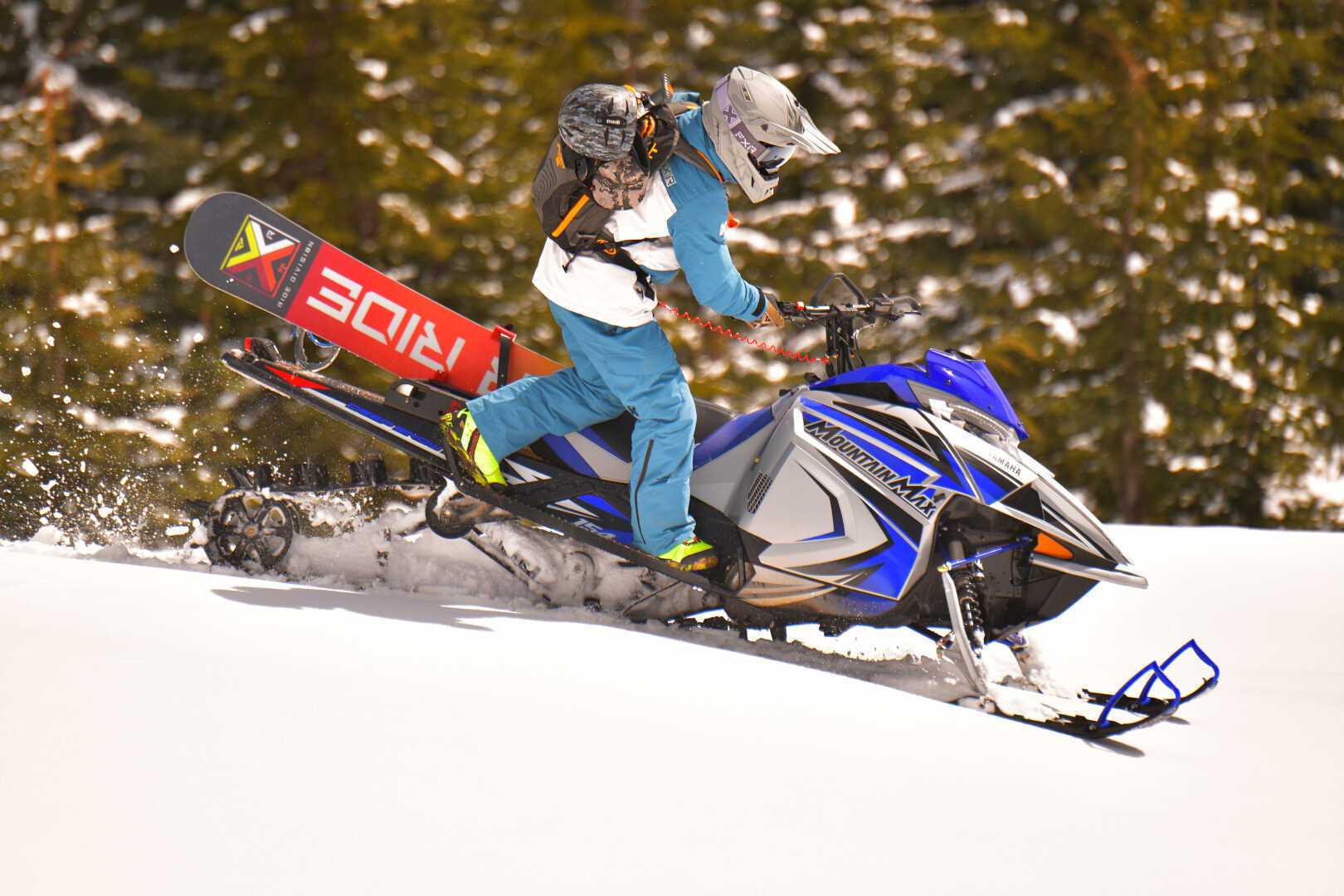 FXR Chute Snowmobile Pants anthracite M Figure 3