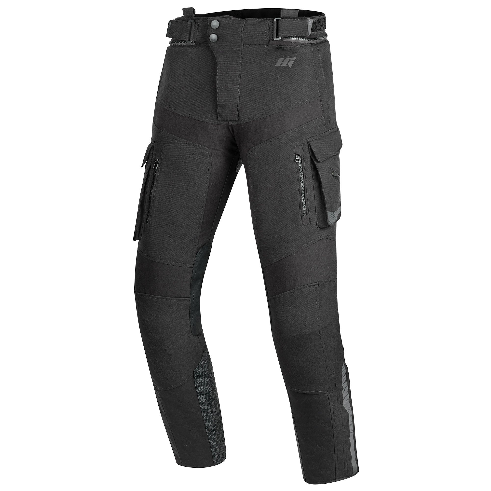 Hein Gericke Tundra-X waterproof 3in1 Motorcycle Textile Pants black Short M Figure 3