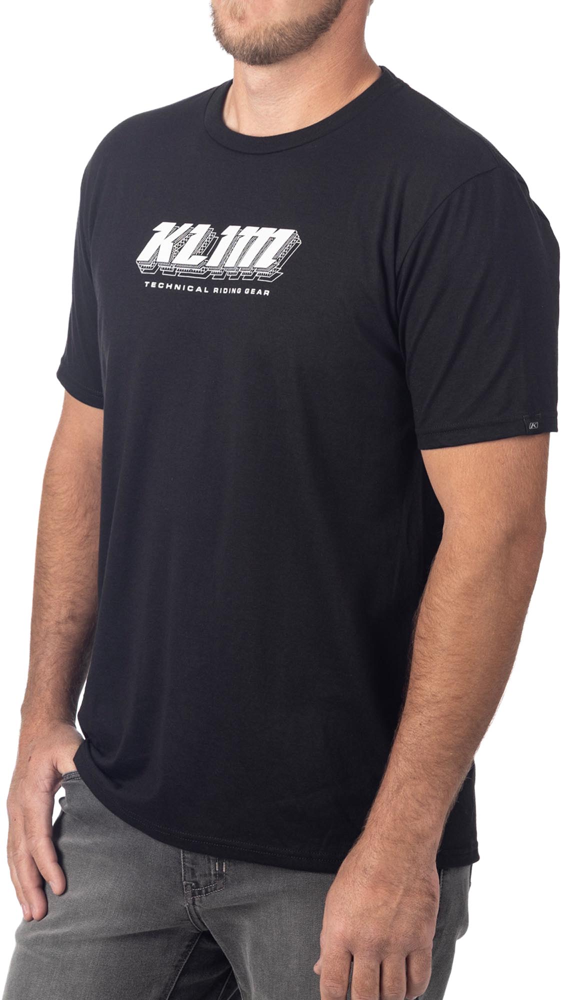 Klim Vision Tri-Blend Tričko černá XL Obrázek 2