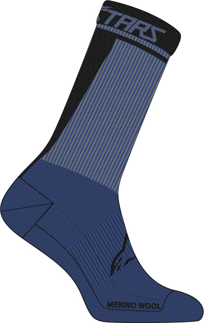 Alpinestars Merino 24 Cykel sokker blå/sort M Figur 1